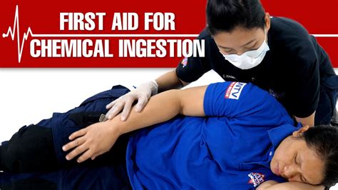 How To Help And Give First Aid For A Person With Chemical Ingestion