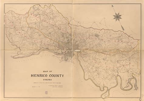 1901 Map of Henrico County, Virginia : Maps