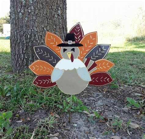 Thanksgiving Turkey Decoration Pilgrim Decoration Outdoor Yard