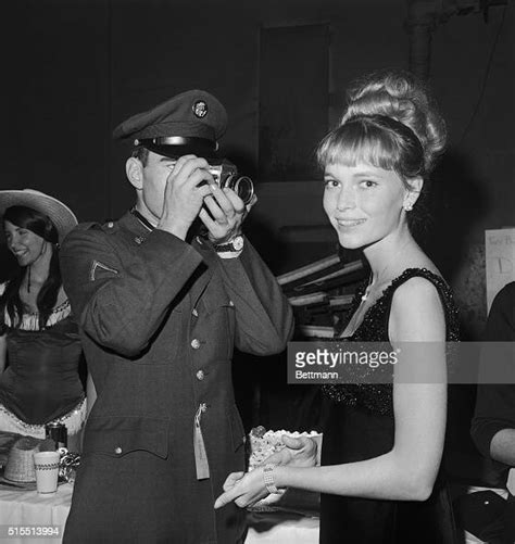 lovely mia farrow star of tv s peyton place series is shown as she news photo getty images
