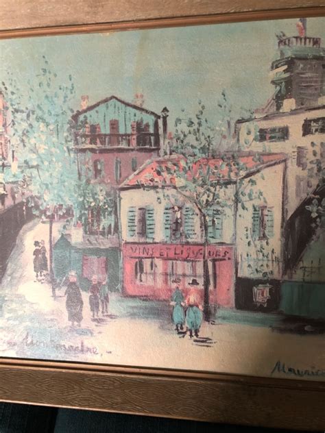 I Have A Painting By Maurice Utrillo And I Can Not Tell If It Is A