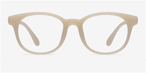 matte beige norah classic plastic eyeglasses classic glasses glasses fashion glasses frames