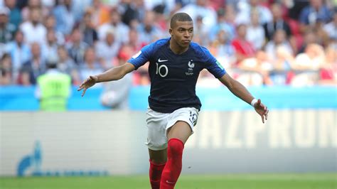 World Cup 2018 Kylian Mbappe Scores Twice To Lead France Past