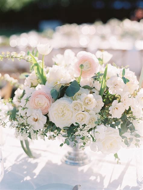 44 Classic Wedding Centerpieces We Love Flower Centerpieces Wedding Blush Wedding