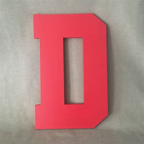 Block Font Athletic Font Numbers Wooden Block Letters