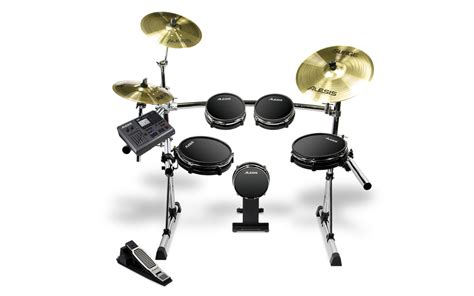 If you are looking for an electronic drum set that sounds perfect for live settings and studio environments as well, then you might want to check out the dm10. Alesis DM 10 Pro Kit