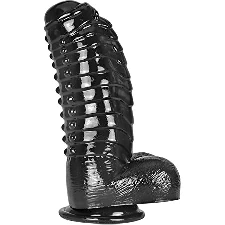 Amazon Huge 8 Cm Wide Girthy Massive Dildo With Suction Base
