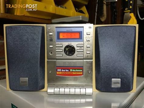 Sanyo Compact Hifi System With Remote Great Sound