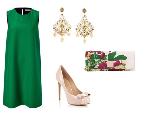 Cómo combinar un vestido verde Vestido verde combinar Vestido verde