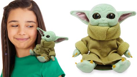 Shop New “the Child” Baby Yoda Magnetic Shoulder Plush Floats Into