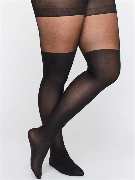 Over The Knee Effect Tights Penningtons