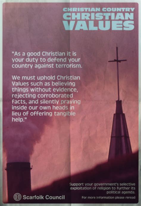 Scarfolk Council Christian Values