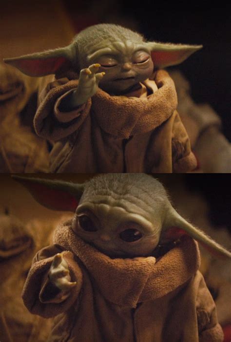 Baby Yoda Confused By Power Rmemetemplatesofficial