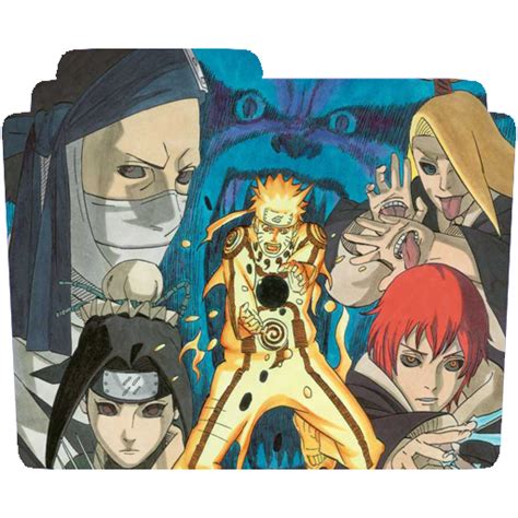 Naruto Manga Volume 55 Cover Icon Folder By Saku434 On Deviantart