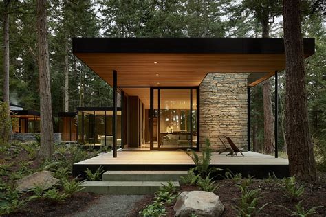 Modern Home Is A Multigenerational Retreat In The Woods Curbed