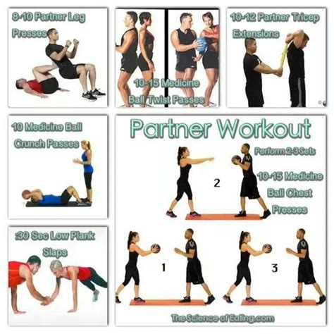 Great Partner Workout Partner Workout Couples Workout Routine Fun