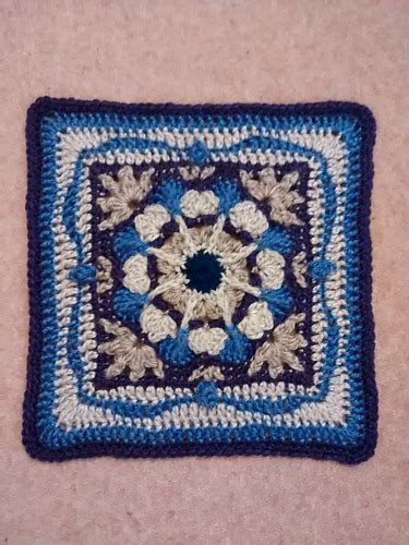 Ravelry English Garden Afghan Square Pattern By Julie Yeager