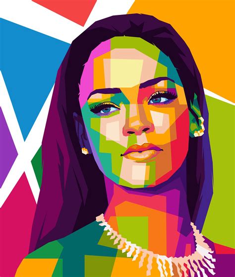 Rihanna Colorful Pop Art Pop Art Illustration Pop Art Drawing Pop