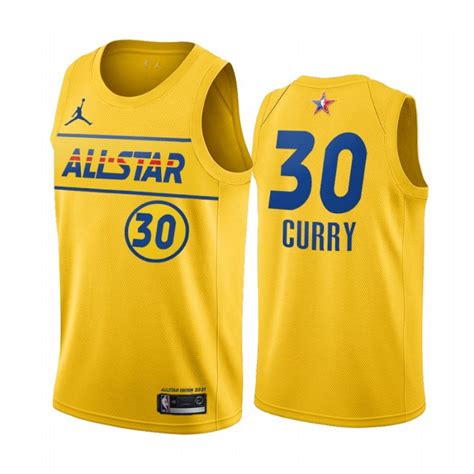 Golden state warriors trikot m 48 adidas biedrins curry. 2021 All-Star # 30 Stephen Curry Gold Western Conference ...