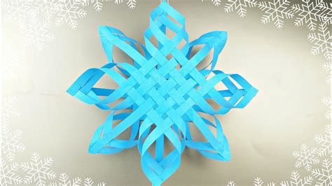 Origami Snowflake Easy Youtube All In Here