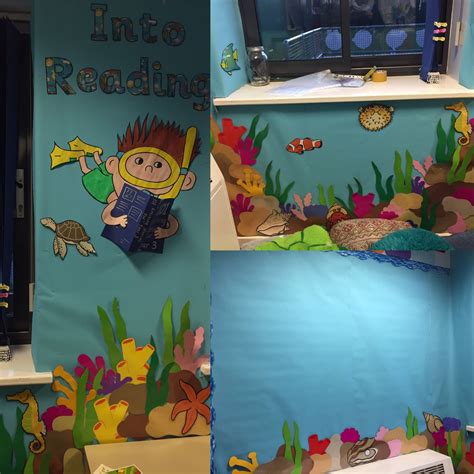 Dive Into Reading Under The Sea Themes Reading Corner For Year 3