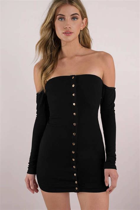 Looking For The Clara Black Off Shoulder Bodycon Dress Find Bodycon Dresses And More At T