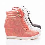 High Top Fashion Wedge Sneakers