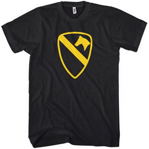 1st Cavalry T Shirt Men And Unisex Army Tee Xs S M L Xl Etsy