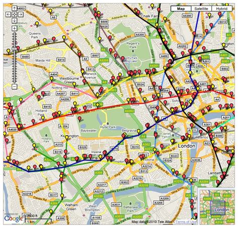 Track The London Underground Trains In Real Time