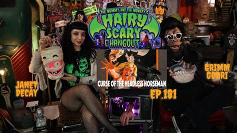 hairy scary hangout ep 181 pre halloween show youtube