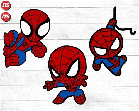 Spiderman Svg Little Spiderman Svg Superhero Svg png | Etsy