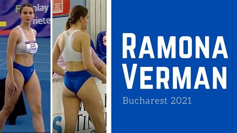 Ramona Verman Women S High Jump Romanian National Championships