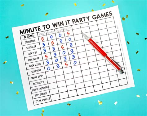 Minute To Win It Games For Work