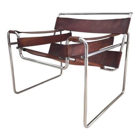 Wassily chair gallery, chair original price knoll wassily chair image how futuristic the decorpad community and marimekkostyle artwork for wassily chair was designed by rosi feist usd choose product type print cheryloz out of stars. Vintage Mid Century Early Original Marcel Breuer Wassily ...