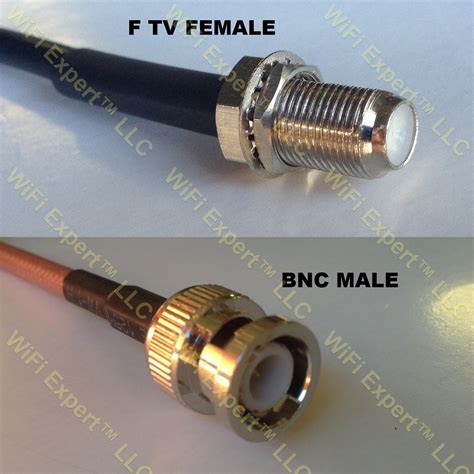Rg58 F Female To Bnc Male Coaxial Rf Pigtail Cable Rf Coaxial Cables