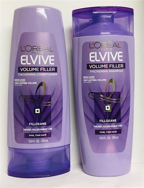 L’oréal Paris Elvive Volume Filler Thickening Shampoo And Conditioner 12 6 Oz Each Ebay In 2022