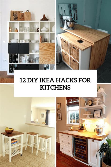 12 Functional And Smart Diy Ikea Hacks For Kitchens Decor10 Blog