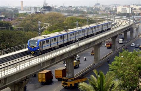 Chennai Metro By End Of 2018 Rail Track Laying To Begin In North Chennai