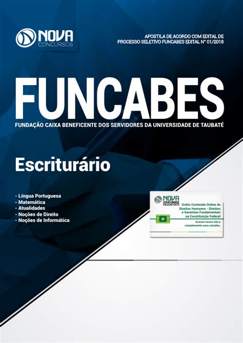 Filtre por localização para ver os salários de escriturário na sua região. Apostila FUNCABES-SP 2018 | Escriturário