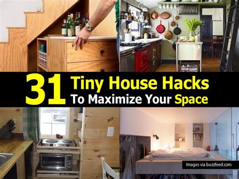 31 Tiny House Hacks To Maximize Your Space • Diy All In One Tiny