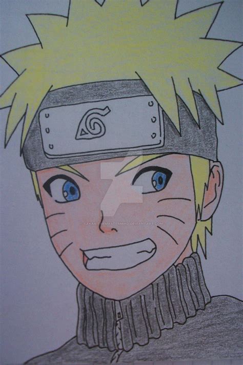 Naruto Uzumaki Colored By Sakakithemastermind On Deviantart