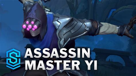 Assassin Master Yi Wild Rift Skin Spotlight Youtube