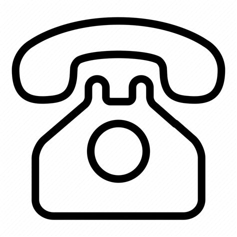 Old Typical Phone Phone Phonecall Technology Telephone Icon