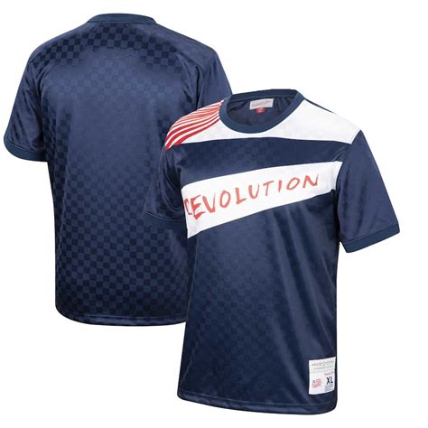 Mens New England Revolution Mitchell And Ness Navy Since 96 Sublimated