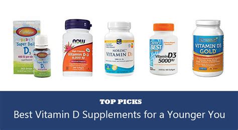 The best vitamin d3 supplements for your health. 10 Best Vitamin D Supplements For A Younger You 2020