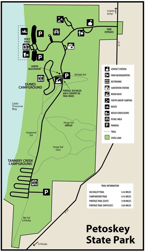 Petoskey State Park Campground Map SexiezPicz Web Porn