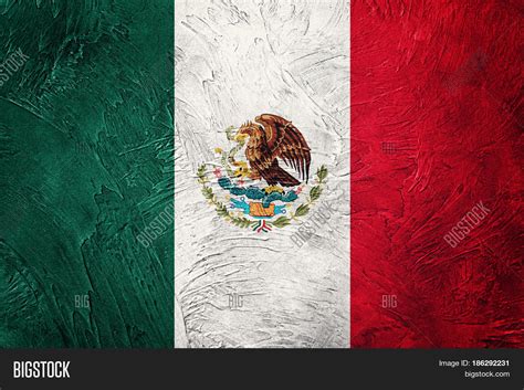 Grunge Mexico Flag Image And Photo Free Trial Bigstock