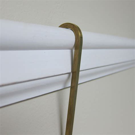 Chrome finish, adjusted by brass screw. Picture Rail Gallery Rod 5 Foot | Picture rail molding ...