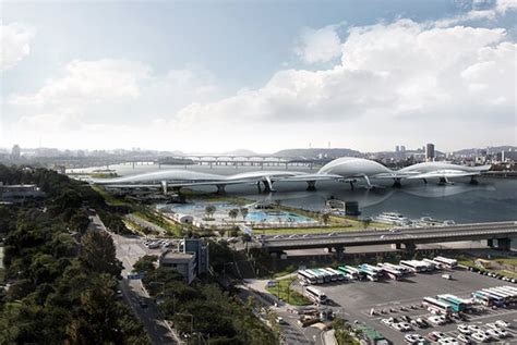 Futuristic Bridge Concept Designed By Paik Nam June Media Bridge