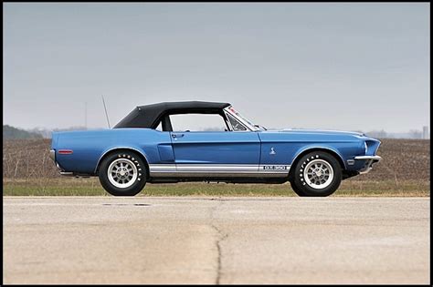 1968 Shelby Gt350 Convertible Three Time Mca Concours Gold Mecum
